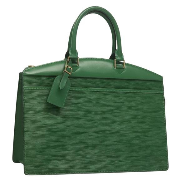 LOUIS VUITTON Epi Riviera Hand Bag Green M48184 LV Auth 132267 - Picture 1 of 16